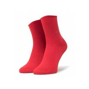 Tommy Hilfiger Socks - TH WOMEN 98% COTTON SOCK 1P Red obraz