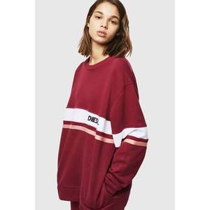 Sweatshirt - Diesel UFLTPHYLO SWEATSHIRT burgundy obraz