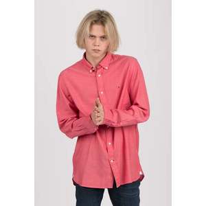 Tommy Hilfiger Shirt - WCC MULTI DOBBY SHIRT red obraz