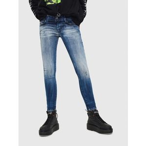 Diesel Jeans - SLANDYLOWZIP L.32 TROUSERS blue obraz