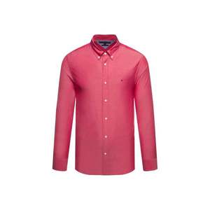 Tommy Hilfiger Shirt - NATURAL SOFT POPLIN SHIRT red obraz