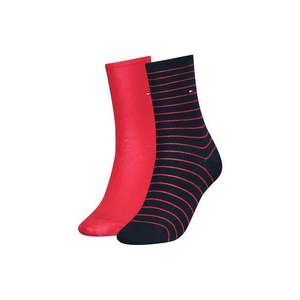 Socks - Tommy Hilfiger Stripes 2 Pack Blue, Red obraz