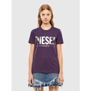 Diesel T-shirt - TSILYWX TSHIRT purple obraz