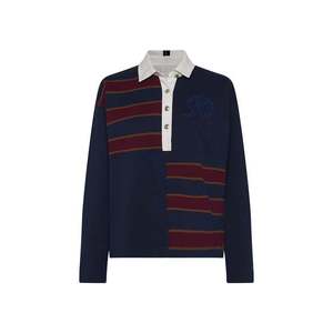 Tommy Hilfiger Polo shirt - OVERSIZED RUGBY TOP LS patterned obraz