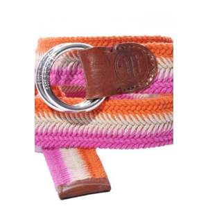 Tommy Hilfiger Belt - boston texture with multicolor obraz