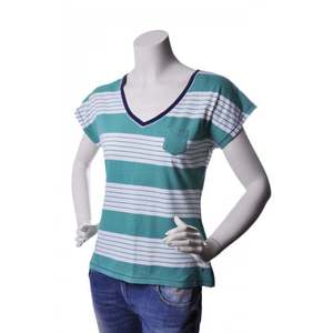 Tommy Hilfiger T-shirt - lima stp v-nk ss green obraz