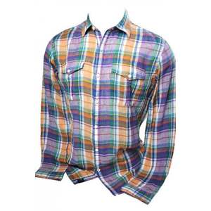 Tommy Hilfiger Shirt - collin chk vf purple obraz