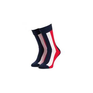 Tommy Hilfiger Socks - TH MEN ICONIC GLOBAL SOCK 1P tricolor obraz