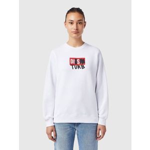 Sweatshirt - FEMALE DIESEL white obraz