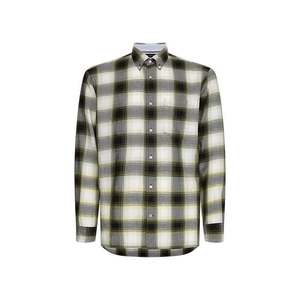 Tommy Hilfiger Shirt - CO/LI OVERSIZED CHECK SHIRT patterned obraz