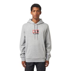 Men's gray cotton sweatshirt obraz