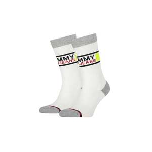 Socks - Tommy Jeans UNI TJ SOCK 2P white obraz