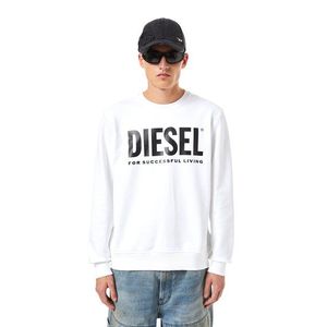 Diesel Sweatshirt - S-GIRK-ECOLOGO SWEAT-SHIR white obraz