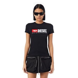 Diesel T-shirt - T-SLI-DIV T-SHIRT black obraz