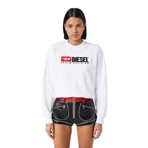 Diesel Sweatshirt - F-REGGY-DIV SWEAT-SHIRT white obraz