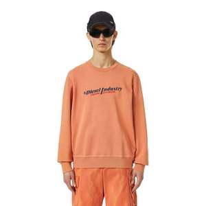 Diesel Sweatshirt - S-GINN-IND SWEAT-SHIRT orange obraz