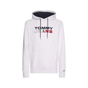Tommy Jeans Sweatshirt - TJM ENTRY HOODIE white obraz