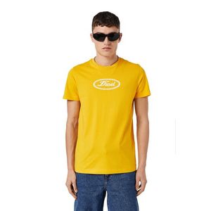 Diesel T-shirt - T-DIEGOR-C14 T-SHIRT yellow obraz