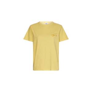 Tommy Jeans T-Shirt - TJW RLXD TOMMY SIGNATURE SS yellow obraz