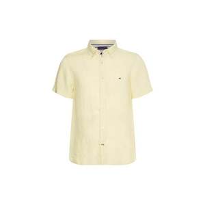 Tommy Hilfiger Shirt - PIGMENT DYED LI SF SHIRT S/S yellow obraz