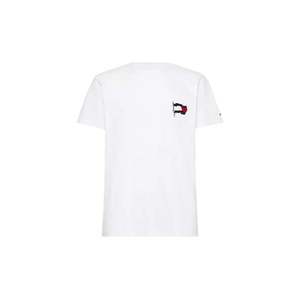 Tommy Hilfiger T-shirt - WAVY FLAG CASUAL TEE white obraz