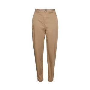 Tommy Hilfiger Trousers - COTTON SATEEN TAPERED CHINO PANT beige obraz