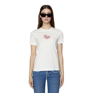 Diesel T-shirt - T-REG-E9 T-SHIRT white obraz