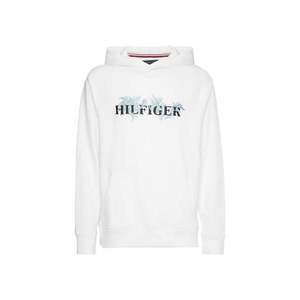 Tommy Hilfiger Sweatshirt - PALM FLORAL EMBRO CASUAL HOODY white obraz