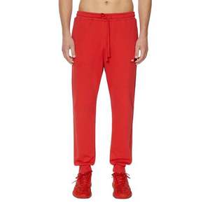 Red cotton sweatpants obraz