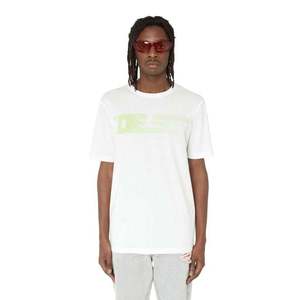 Diesel T-shirt - T-JUST-E19 T-SHIRT white obraz