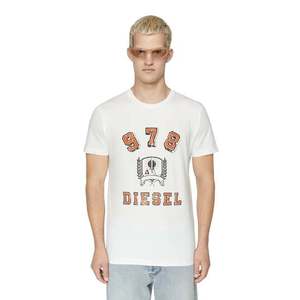 Diesel T-shirt - T-DIEGOR-E11 T-SHIRT white obraz