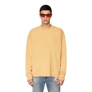 Diesel Sweatshirt - S-ALMON-E1 SWEAT-SHIRT orange obraz