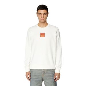 Diesel Sweatshirt - S-GINN-E2 SWEAT-SHIRT white obraz