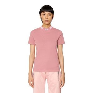 Diesel T-shirt - T-REG-JAC T-SHIRT pink obraz