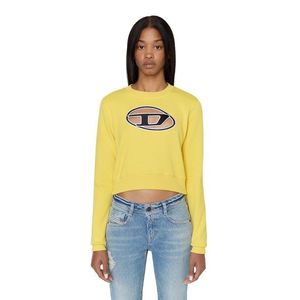 Diesel Sweatshirt - F-SLIMMY-E3 SWEAT-SHIRT yellow obraz