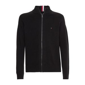 Tommy Hilfiger Sweatshirt - AMERICAN COTTON ZIP THROUGH black obraz