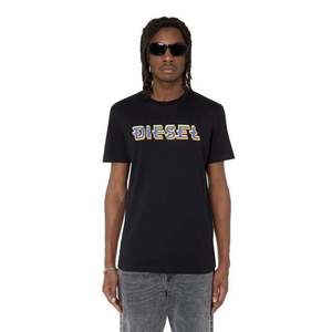 Diesel T-shirt - T-DIEGOR-K52 T-SHIRT black obraz