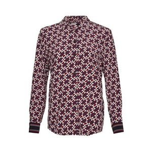 Tommy Hilfiger Shirt - VIS MONGRAM FLEUR SH patterned obraz