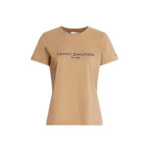 Tommy Hilfiger T-shirt - REGULAR HILFIGER C-N brown obraz