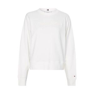 Tommy Hilfiger Sweatshirt - REG HIGH SHINE EMB C white obraz