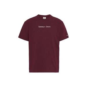 Tommy Jeans T-shirt - TJM CLASSIC LINEAR L red obraz