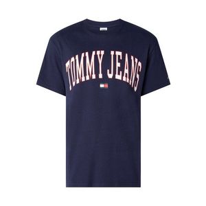 Tommy Jeans T-shirt - TJM CLASSIC COLLEGIA blue obraz