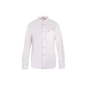 Tommy Jeans Shirt - TJM SOLID FLANNEL SH white obraz