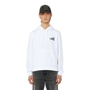 Diesel Sweatshirt - S-GINN-HOOD-K31 SWEAT-SHIRT white obraz