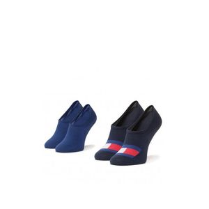 Tommy Hilfiger Socks - TH MEN FOOTIE 2P FLAG blue obraz