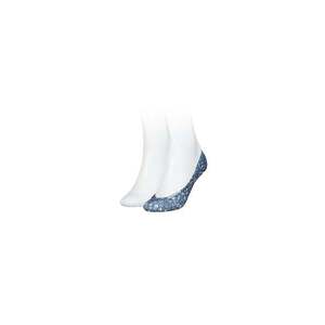 Tommy Hilfiger Socks - TH WOMEN FOOTIE 2P DITSY FLORAL two-tone obraz