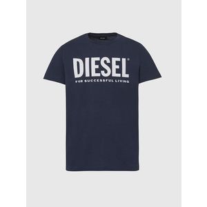 Diesel T-shirt - TDIEGOLOGO TSHIRT dark blue obraz
