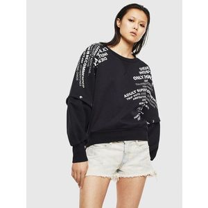 Diesel Sweatshirt - FAYALA SWEATSHIRT black obraz