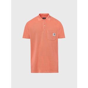 Diesel Polo T-shirt - TPOLOWORKY POLO SHIRT pink obraz