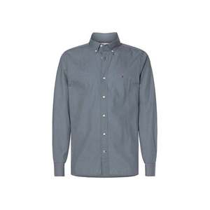 Tommy Hilfiger Shirt - MICRO BANDANA PRINT SHIRT blue obraz